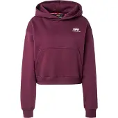Alpha industries Sweatshirt ecru / vinrød