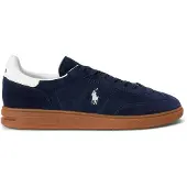 Ralph Lauren Polo Ralph Laurentil mænd. 809978008001 Marineblå Bedford-sneakers i ruskind (43), Fast, Blonder, Casual