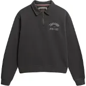 Superdry Superdrytil kvinder. W2012686A Sweatshirt Athletic grå (S), Casual, Bomuld