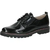 Caprice Low shoes, black, made of Leather, Size 41