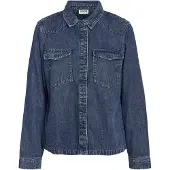 Noisy May Overgangsjakke 'NMNew Signe' blue denim