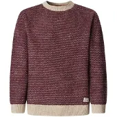 Pepe Jeans Pepe Jeanstil mænd. PM7000017 Pacey-trøje rød (XL), Casual, Akryl