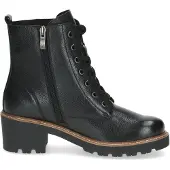 Caprice Bootie, black, made of Leather without heel, Size 36