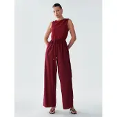 BWLDR Jumpsuit 'Paige' rød