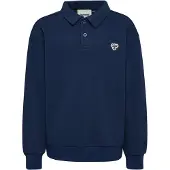 Hummel Loose Pique Polo Med Lange ærmer
