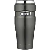 Thermos 470 ml waterproof mug - metallic pilkas