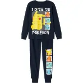 Name it Abel Pokemon Pyjamas Med Lange ærmer