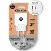 Tech One Tech Gan Tec2270 Usb-a-og Usb-c-vægoplader