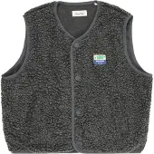 American vintage Vest 'HOKTOWN' antracit