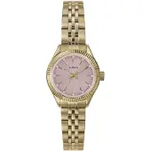 Timex Analogt ur ' Mini Legacy ' guld / pink