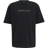 Tommy Hilfiger T-shirts m. korte ærmer SS TEE CONT. LOGO herre EU S