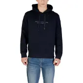 Armani Exchange A|X Armani Exchangetil mænd. XM001294AF20934UB101 Basishættetrøje i marineblå bomuld (XS), Casual, Sport, Lange ærmer