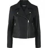 Pieces Susse Læderjakke