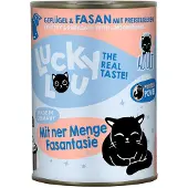 Lucky Lou Voksen 6 x 400 g - Fjerkræ og fasan