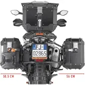 Givi Cam-Side Sidetaskeholder OUTBACK KTM 790/890 orange