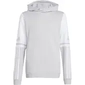 Adidas Sportsweatshirt lysegrå / hvid