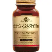 Solgar , Naturligt udtrukket Oceanisk Beta-Karoten, 90 Softgels