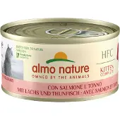 Almo nature Økonomipakke: HFC Complete Kitten 24 x 70 g - Laks med tun