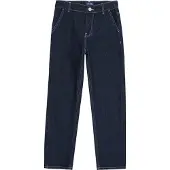 Only & Sons Drenge Edge Lige Pasform Jeans Dark Blue Denim