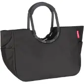 Reisenthel loopshopper L, Etui, Sort, Aluminium, Polyester, Monokromatisk, 25 L, 460 mm