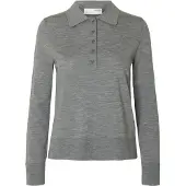 Selected Pullover 'SLFThea' grå-meleret