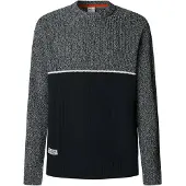 Pepe Jeans Pepe Jeanstil mænd. PM7000019 Penn marineblå trøje (S), Casual, Bomuld