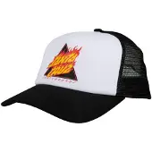Santa Cruz Flamed Not A Dot Meshback Kasket