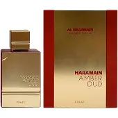 Al Haramain Amber Oud Rouge EDP-spray af - Unisex, 4 oz (ca. 118 ml), træede krydderier med rav og musk