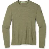 Smartwool M'S Classic Thermal Merino Base Layer Crew, Boxed, K66 | winter moss heather, L
