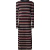 Pepe Jeans Pepe Jeanstil kvinder. PL9537715 Clarisse-kjole marineblå (XS), Casual, Viscose, Lange ærmer