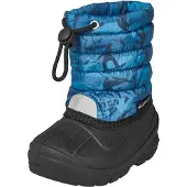Playshoes Snowboots 'Wintersportler' marin / sort