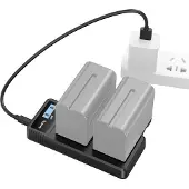 SmallRig 4086, Indendørs, Vekselstrøm, Sort