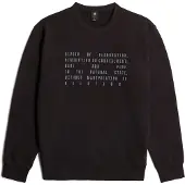 G-Star Text Graphic Sweater - Black - Men