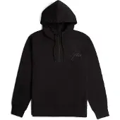 G-Star G-Startil mænd. D27763-D566-6484 Script Half Zip sweatshirt sort (XXL), Casual, Økologisk bomuld, Bæredygtig