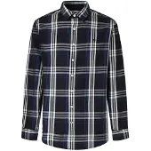 Pepe Jeans Pepe Jeanstil mænd. PM3090824 Codar navy skjorte (L), Casual, Bomuld, Lange ærmer, Blå