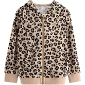Lindex Sweatjakke beige / umbra / sort