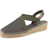 Toni pons Espadrillaer grå / mørkegrøn