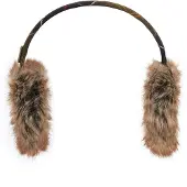 Barbour Ørevarmere 'Barrhill Muffs' brun / brokade / orange / hvid