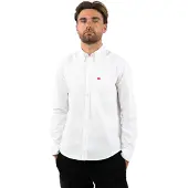 HUGO Evito 10206255 Red Skjorte Med Lange ærmer