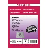 Hanestroem Støvsugerposer, syntetfiber, 5stk.