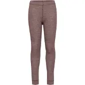 Hummel Leggings - HmlJr - Uld - Twilight Mauve - - 6 år (116) - Leggings - Uld