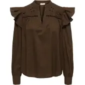 JDY Bluse 'JDYAlba' choko