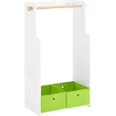 SoBuy børnegarderobe med hylder og knager