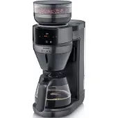 Severin FILKA 2.0 KA 4854 fuldautomatisk kaffemaskine Dark Inox, glaskande