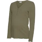 Mamalicious Felizia Lia Maternity T-shirt Med Lange ærmer