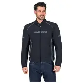 Vanucci VSJ-7 Herrer TEKSTILJAKKE Sort 48