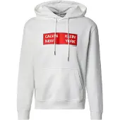 Calvin Klein Jeans Sweatshirt grenadine / hvid