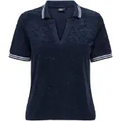 ONLY Shirts 'ONLVicky' navy / hvid