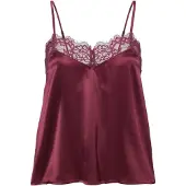 LASCANA Soveskorte bordeaux