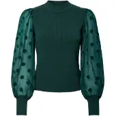 Y.A.S Yasdotme Ballonærme Bluse